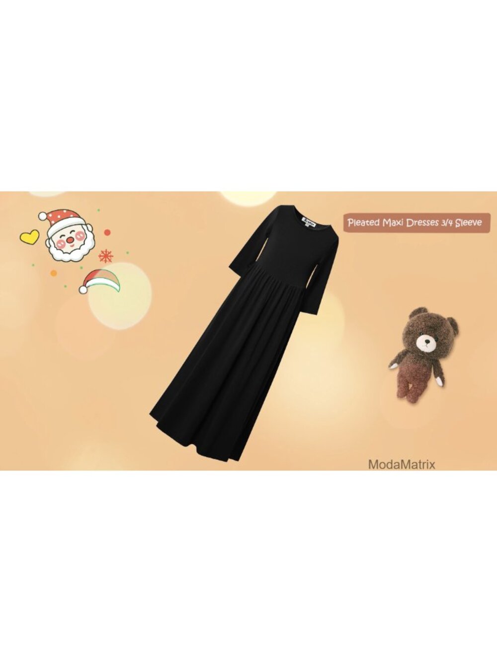 Girls Maxi Dress with Pockets Floral Sleeveless Summer Floor Length - Picture 6 of 6